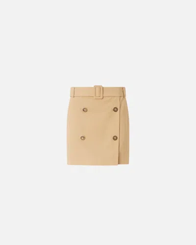 Pinko Belted Mini Skirt In Multi