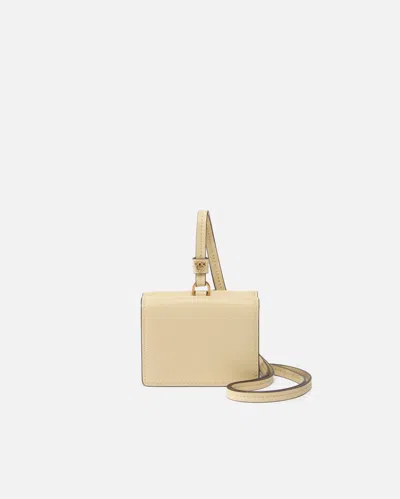 Pinko - Compact Leather Wallet With Wristlet