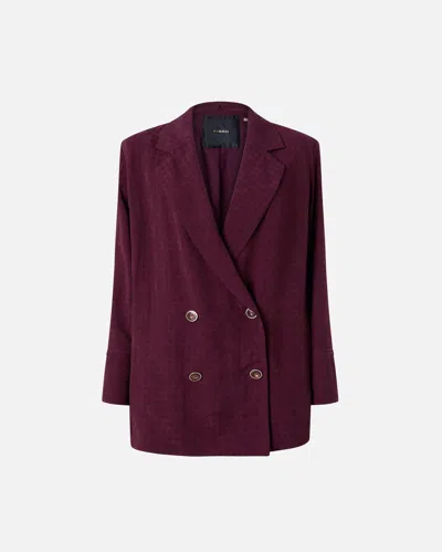 PINKO - VESTE CROISÉE À MOTIF CRAVATE - 36