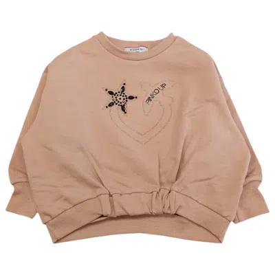 Pinko Kids'  - Pink Cipria Sweatshirt 261 F4pibgsw175 In Neutral