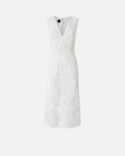 Pinko Audrey Lace Dress In White