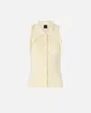 Pinko Button-up Top In Neutral