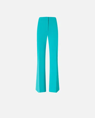 Pinko Flared Trousers In Blue