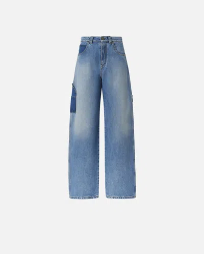 PINKO - JEAN BALLON BICOLORE - 33