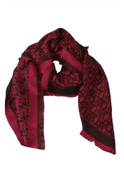 Pinko - Ylb Fuxia/brown Scarf 1g206by7f9 In Burgundy