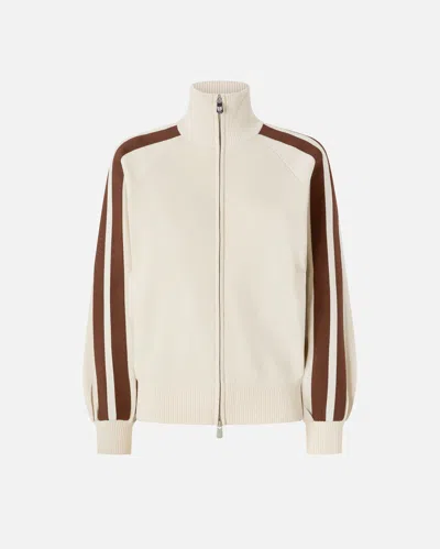 Pinko - Zipped Sweatshirt With Love Birds Logo - S In Pink