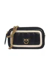 Pinko - Zz2q Room Case Black/white/gold Ancient 102810a1f1 In Black