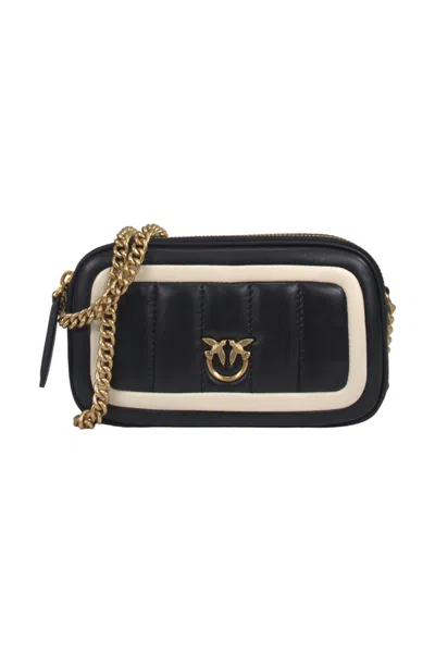 Pinko - Zz2q Room Case Black/white/gold Ancient 102810a1f1