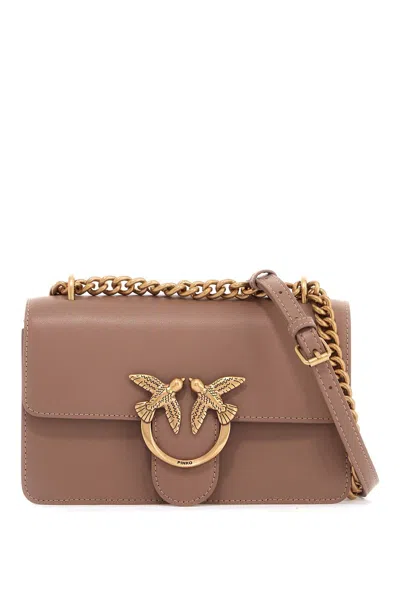 Pinko -shoulder Mini Love Bag In Brown