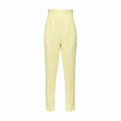 Pinko Pants In Yellow
