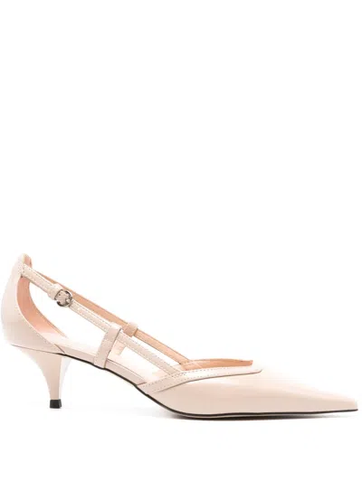 Pinko 50mm Pointed-toe Pumps In Neutrals