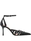 Pinko Pointed-toe Pumps With Heel And Strap