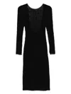 Pinko Aaron Dress In Black