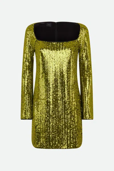 Pinko Abito Aubine Lime In Verde