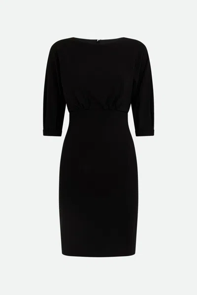 Pinko Alda Midi Dress In Black