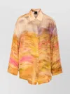 Pinko Life Printed Viscose Shirt