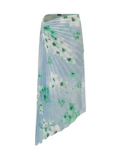 Pinko Acorn Skirt In Blue