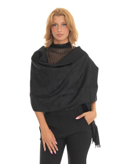Pinko Acronis Scarf In Black