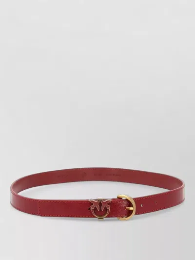 Pinko Red Hz Rc Polyurethane Polyester Viscose Belt In Purple