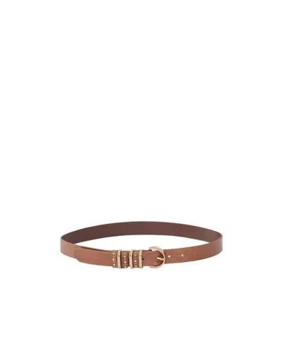 Pinko Adjustable Belt In Brown