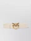 Pinko 'adjustable Bird Motif Belt With Gold-tone Buckle'