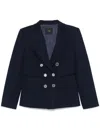 Shop Pinko Alexia Blazer In Blue