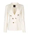 Pinko Tailored Jackets Gold Buttons In White