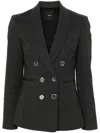 Pinko Jacket In Black