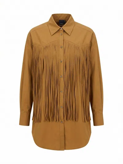 Pinko `alife` Dress In Brown