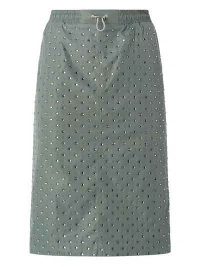 PINKO ALONA EMBELLISHED MIDI SKIRT