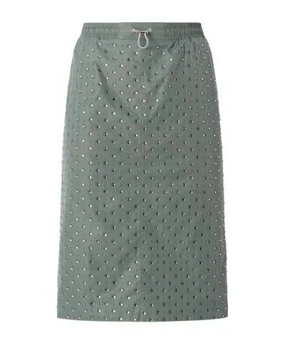 Pinko Alona Skirt In Green
