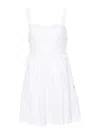 Pinko Amazonia Mini Dress In White