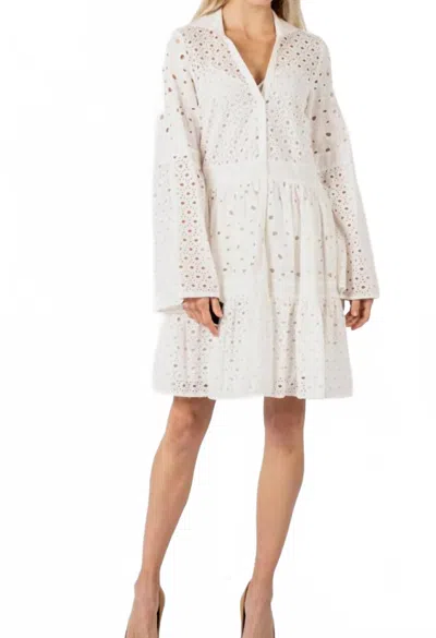 Pinko Anacapri Dress In White