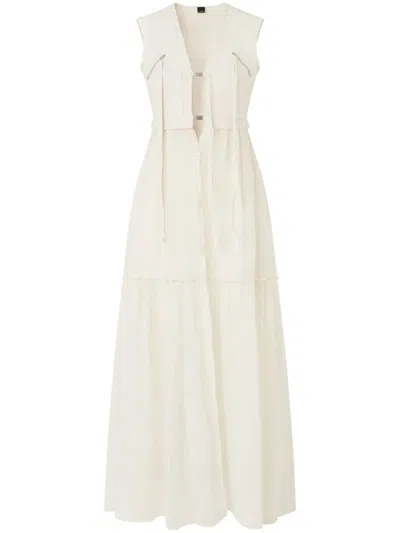PINKO PINKO ANDRES BUCKLED LONG DRESS
