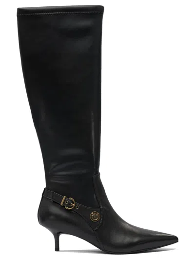 PINKO ANKLE BOOTS BLACK