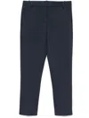 Pinko Beautiful Trousers With Belt Loops And Pockets In Blue