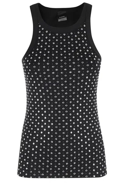 Pinko Annita Tank Top In Black