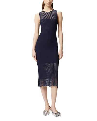 Pinko Antofalla Abito Dress In Blau