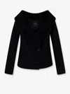 Pinko Antonina Fitted Blazer In Black