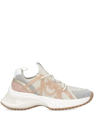 Pinko Ariel 01 Panelled Sneakers In Multi