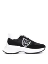 Pinko Love Birds Snekaers In Black