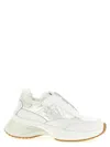 Pinko Ariel 19 Platform Sneakers In White