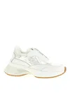 Pinko Ariel 19 Platform Sneakers In White