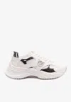 Pinko Ariel Mirrored Sneakers In White