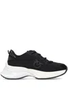 Pinko Sneakers Ariel Ajourées Avec Logo Love Birds In 黑色