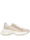Pinko Laced Sneakers In Neutrals
