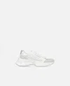 Pinko Ariel Sneakers In Bianco/argento