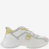 Pinko Ariel10 Sneakers In White/lime