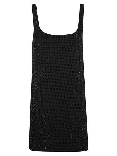 Pinko Aroa Abito Tinto Filo Full Str In Black