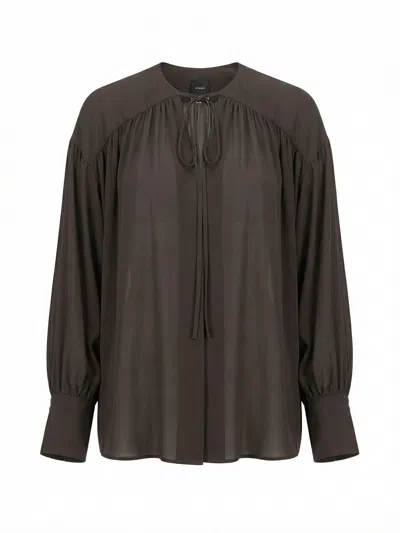 Pinko `asola` Blouse In Brown